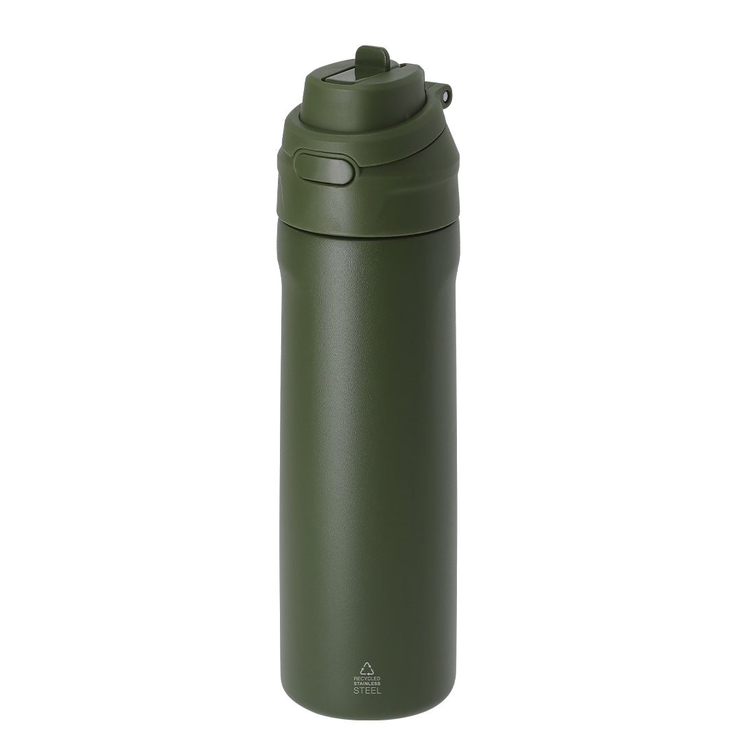 Geïsoleerde fles Ninivek groen onbedrukt