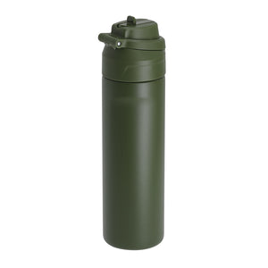 Geïsoleerde fles Ninivek groen 1 kleur