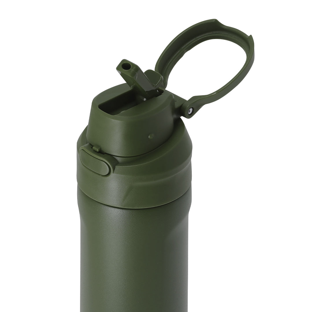 Geïsoleerde fles Ninivek donkerblauw Graveren