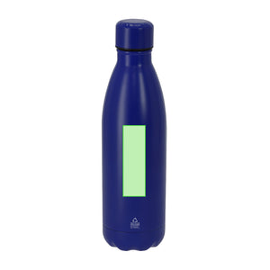 Geïsoleerde fles Xharly donkerblauw 1 kleur