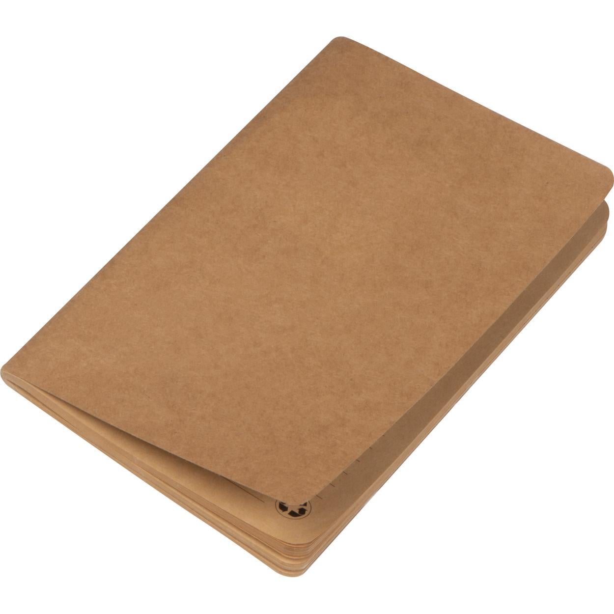 Gerecycled A5 notitieboekje met gelinieerde pagina's 4286