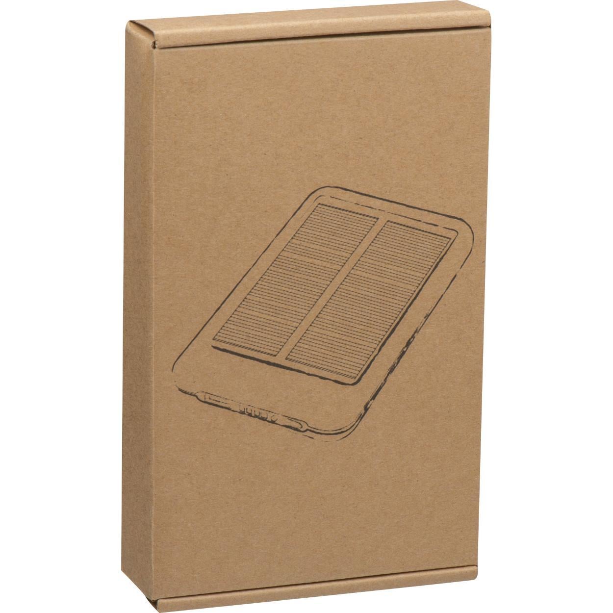 Solar metalen powerbank 11691