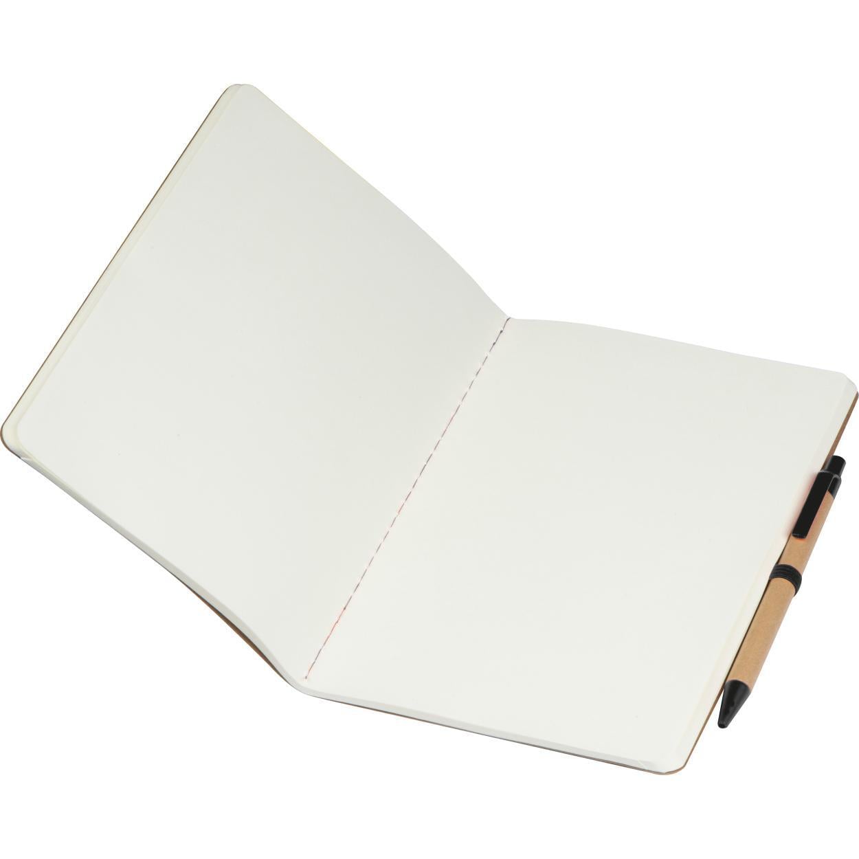 A5 schrift met pen sample