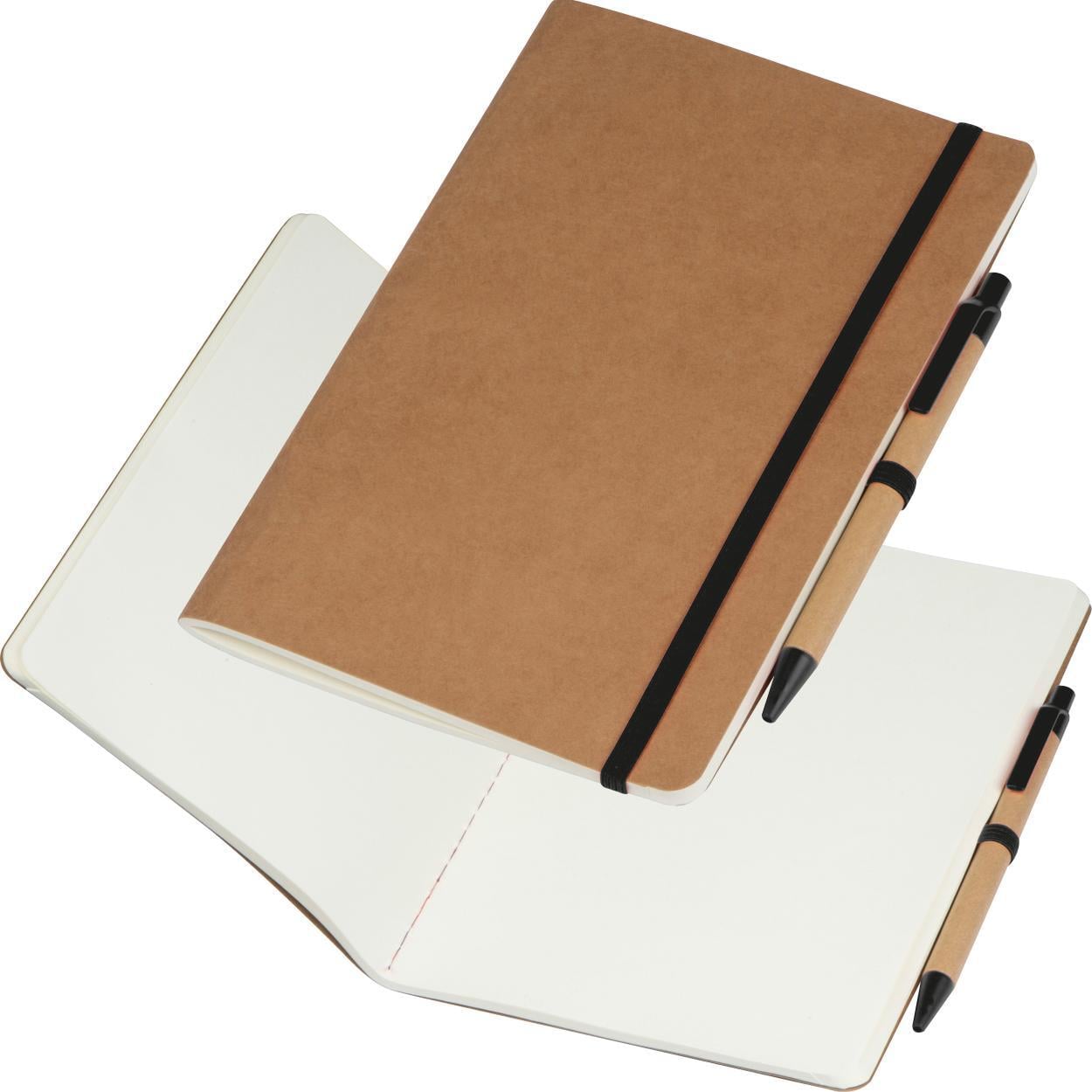 A5 schrift met pen sample