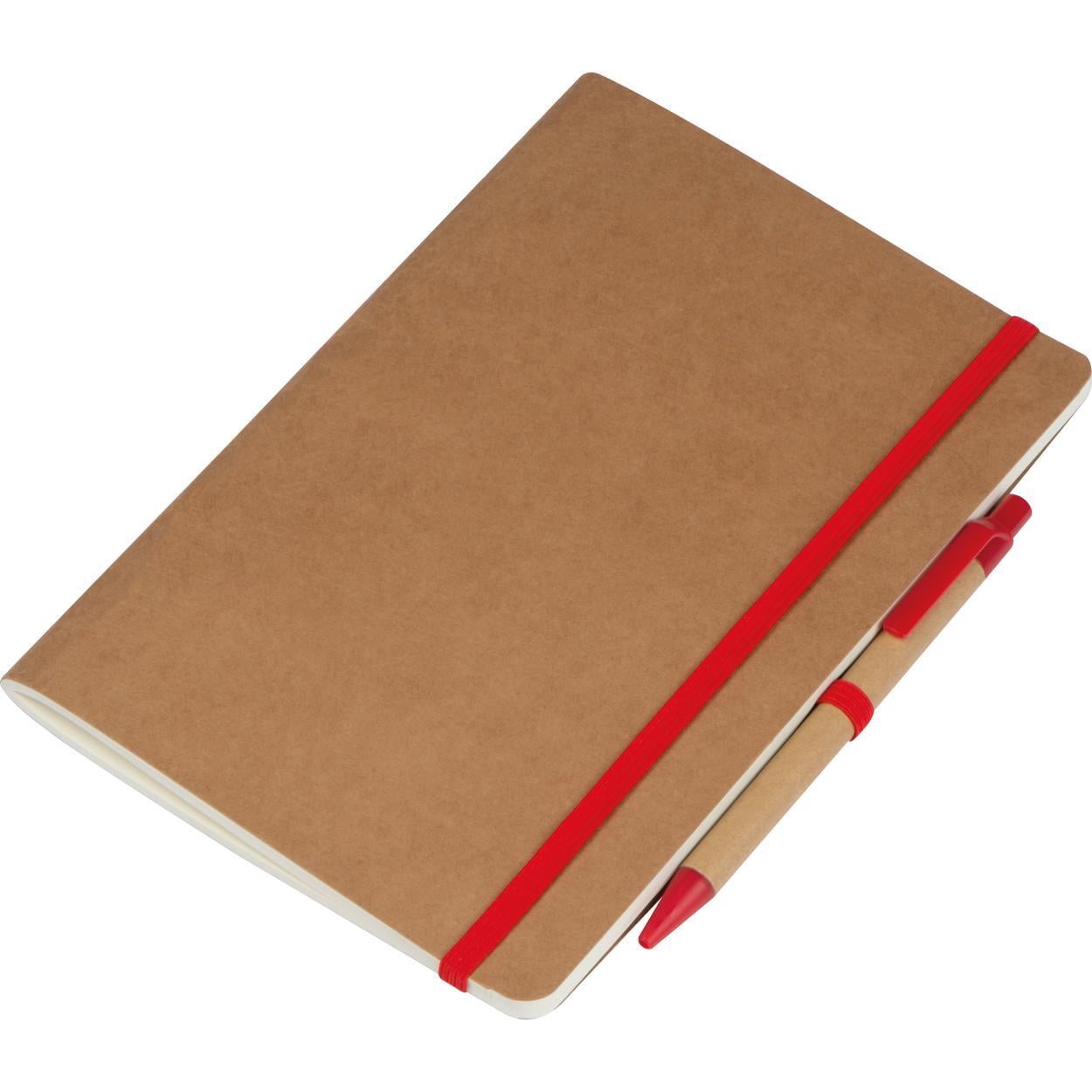 A5 schrift met pen sample