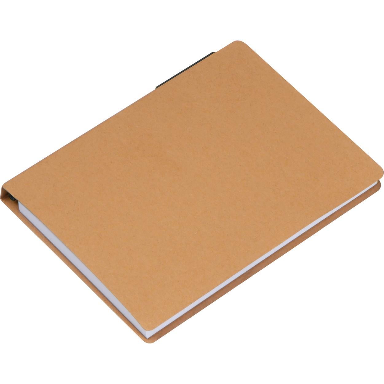 Notitieboekje met pen en markeervelletjes 8491