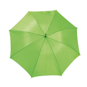 Paraplu met gebogen steel donkergroen 2 kleuren 9094