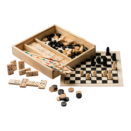 GALVY set van 4 behendigheidsspellen bedrukken