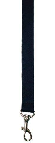 Neklint / lanyard bamboe zwart onbedrukt 8204