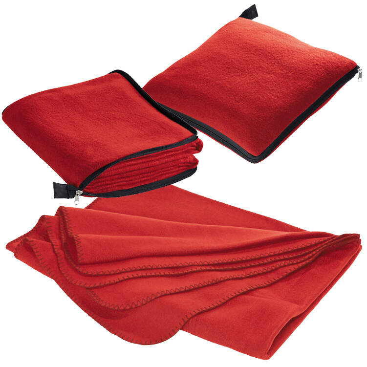2 in  1 fleece deken/ kussen Radcliff  sample