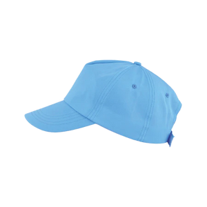 Cap 5 panel basic donkerblauw onbedrukt 2016