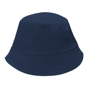 Kinderzonnehoed katoen donkerblauw 2 kleuren 6418