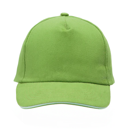Cap 5 panel lichtgroen Full colour 2058