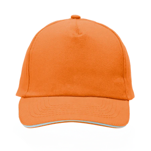Cap 5 panel rood Full colour 2065
