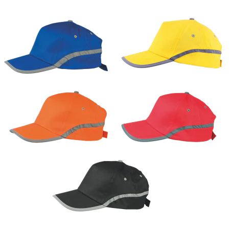 Cap 5 panel reflecterend bedrukken
