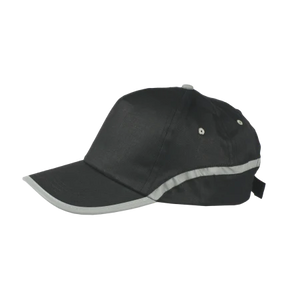 Cap 5 panel reflecterend geel 2 kleuren 2063