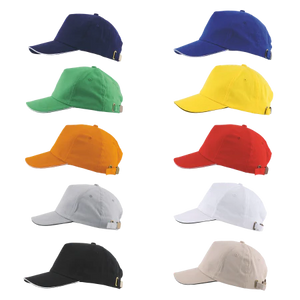 Cap 5 panel brushed bedrukken