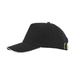 Cap 5 panel brushed geel 1 kleur 2031