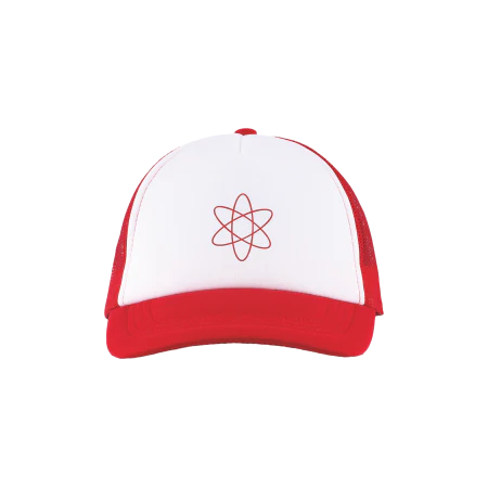 Truckerscap 5 panel cap donkerblauw 2 kleuren 12693