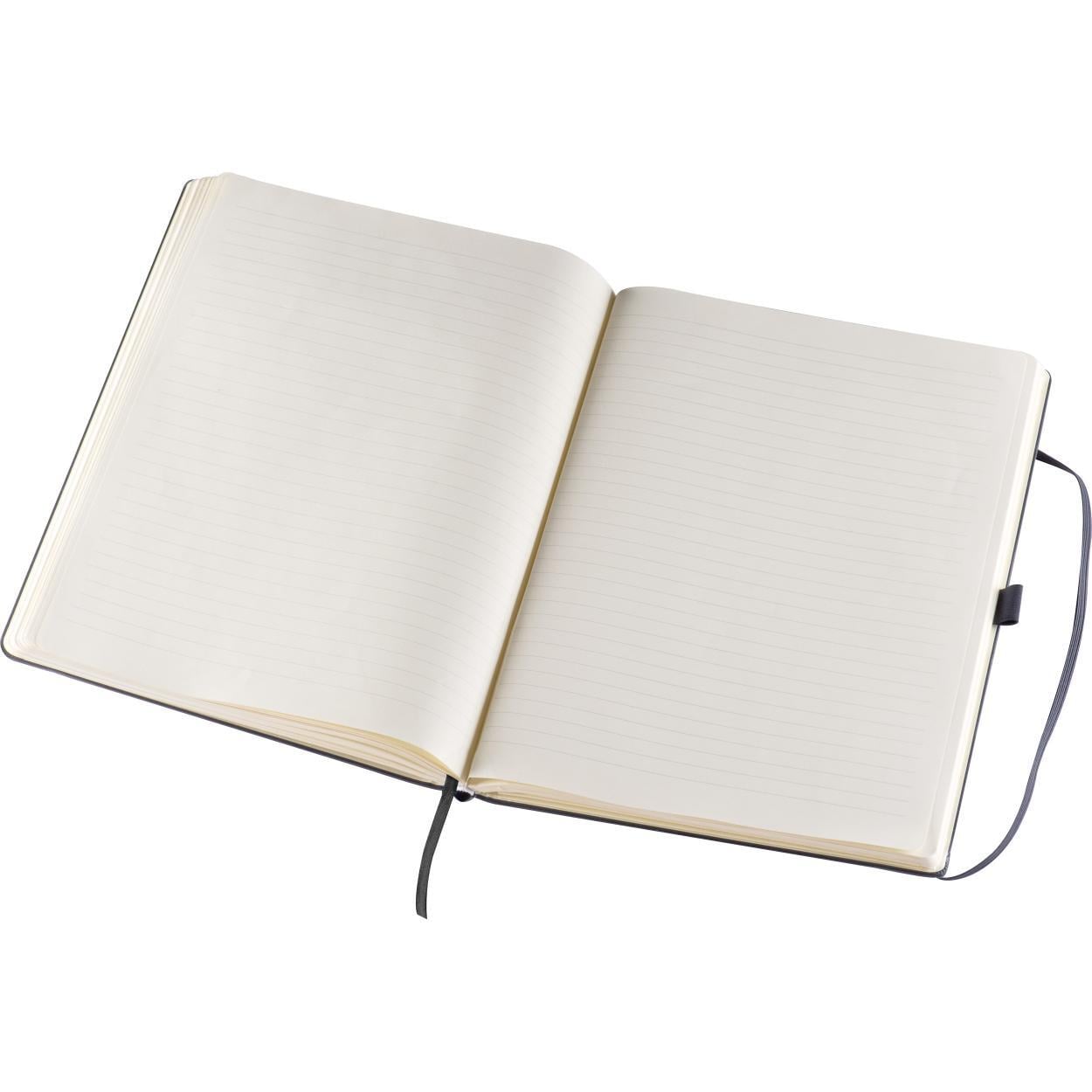 A4 notitieboek met gelinieerd papier en elastiek sample