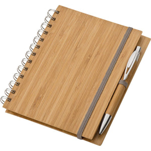 Blocknote A5 van bamboe 1598