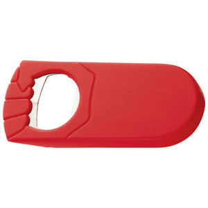 Vuist-flesopener Luton rood 1 kleur tp 13075