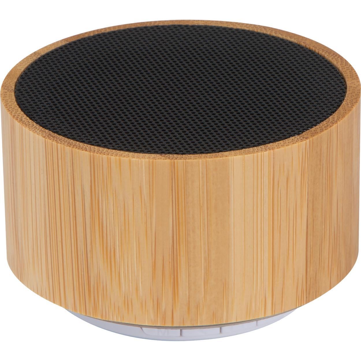 Bluetooth luidsprekere met bamboe ommanteling sample