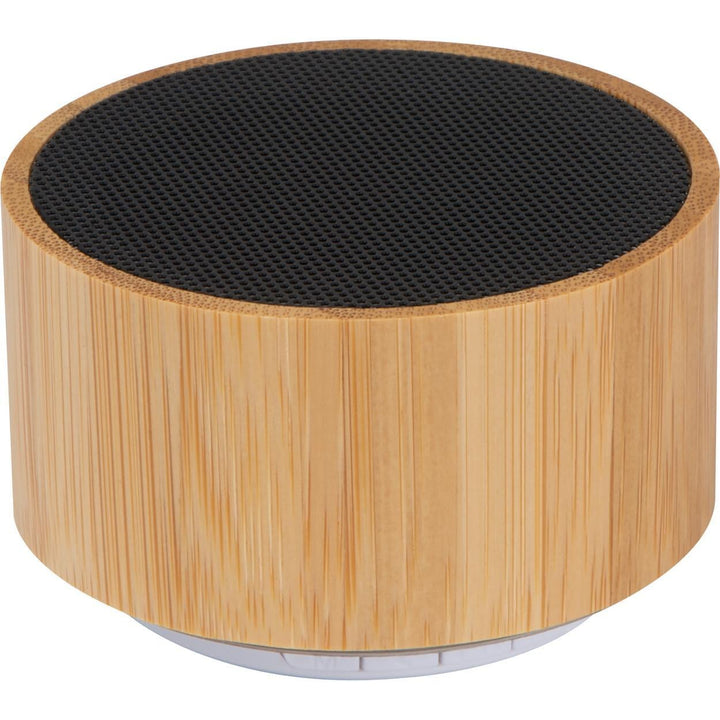Bluetooth luidsprekere met bamboe ommanteling sample