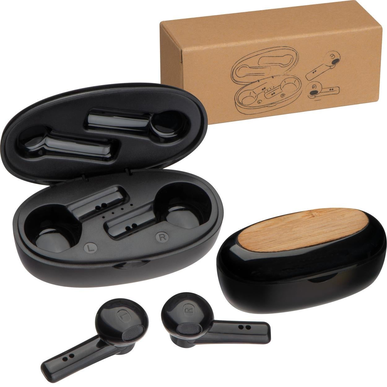 Koptelefoon in ear bleutooth bedrukken