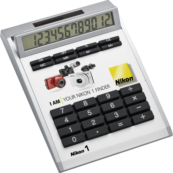 Calculator Own Design met inlegplaatje zonder gaatjes, klein sample