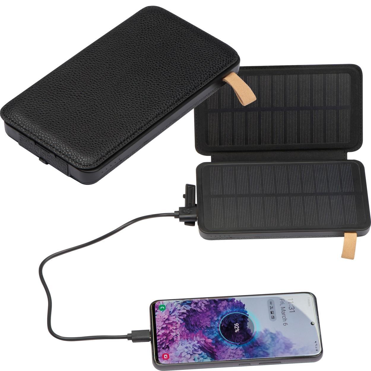 Solarpowerbank 8.000 mAh bedrukken