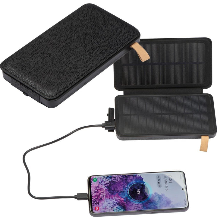 Solarpowerbank 8.000 mAh bedrukken