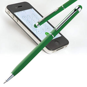 Metalen balpen met touch functie New Orleans geel Graveren 7848