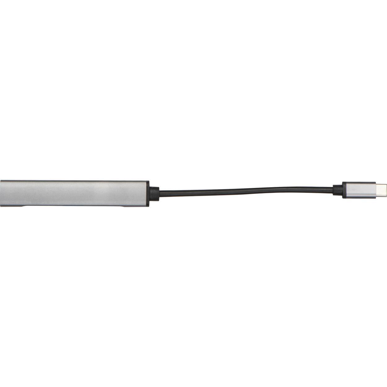 USB Hub van gerecycled aluminium 12751