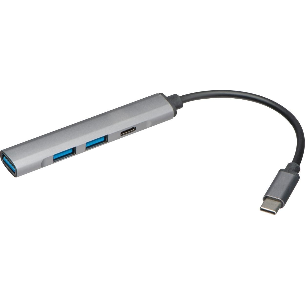 USB Hub van gerecycled aluminium sample
