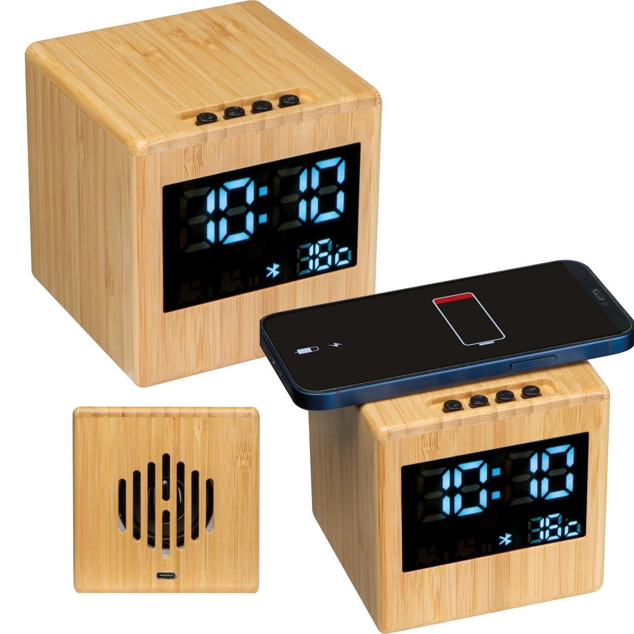 Bluetooth luidspreker met draadloze laadfunctie sample