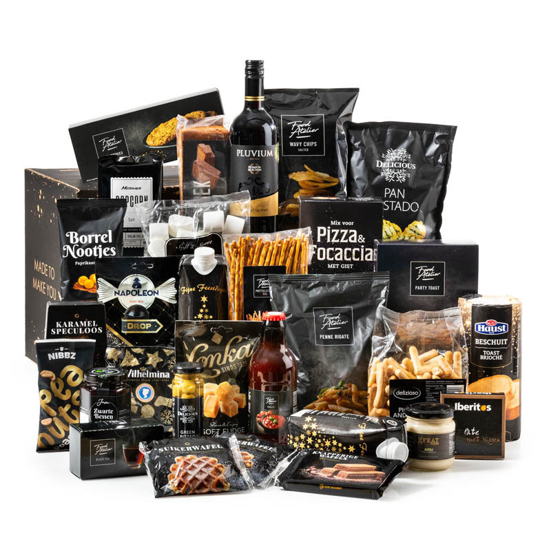 Kerstpakket Zwart XL Standaard  6335