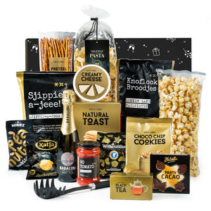 Kerstpakket Smakelijk Goud & Zwart