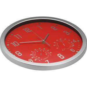Wandklok met thermometer en hygrometer 13178