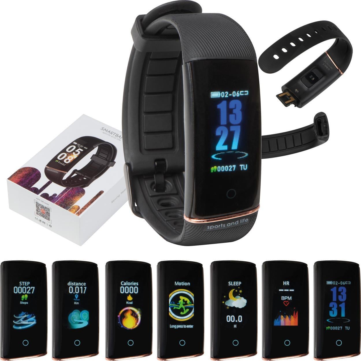 Smart Fitness armband sample
