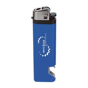 M3L aansteker HC flesopener donkerblauw 2 kleuren 7367