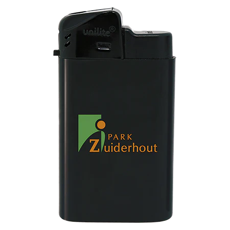 Brede elektr. aansteker HC wit 2 kleuren 1863