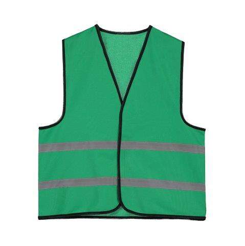 Veiligheidsvest kinderen rood onbedrukt 12882