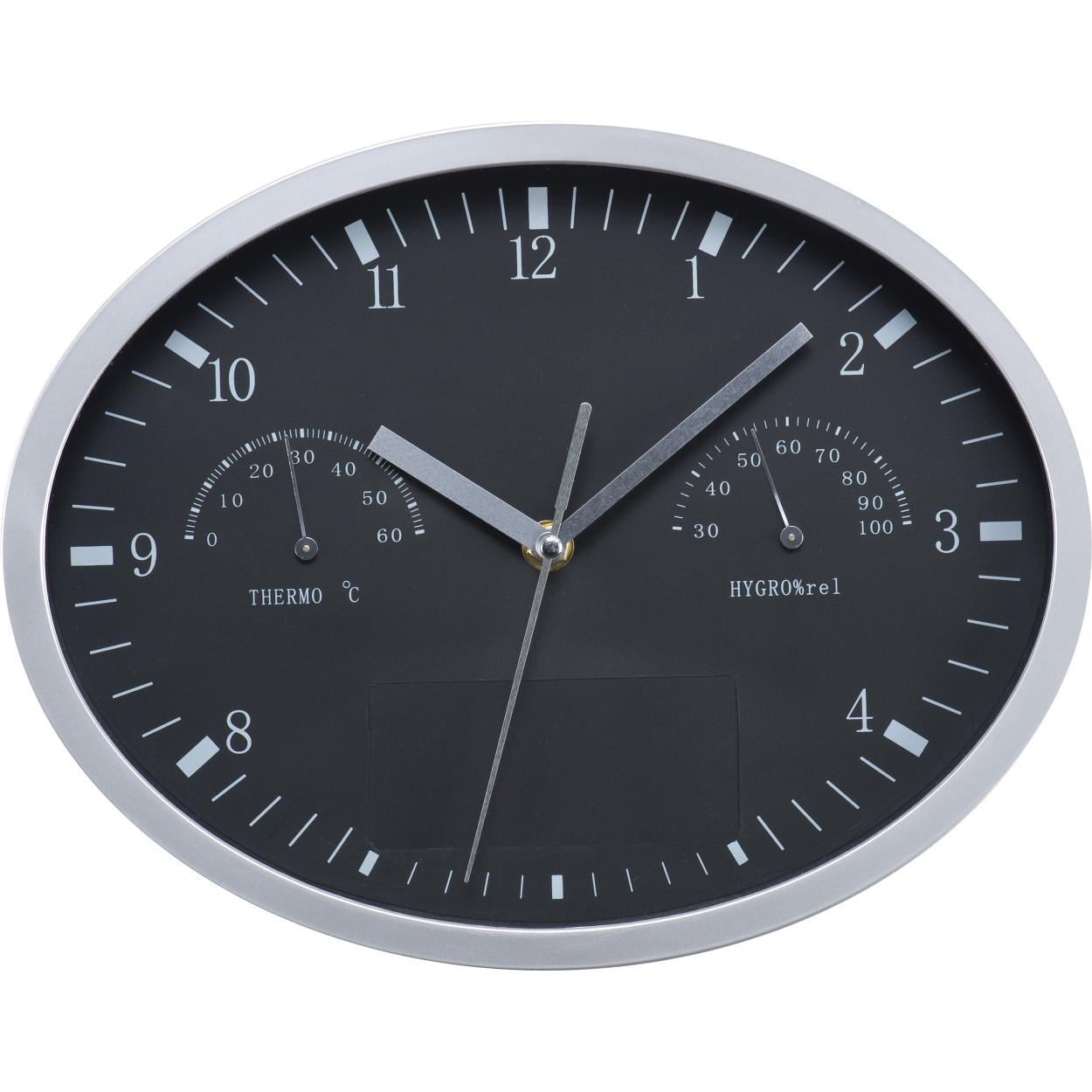 Wanklok met hygro- en thermometer bedrukken