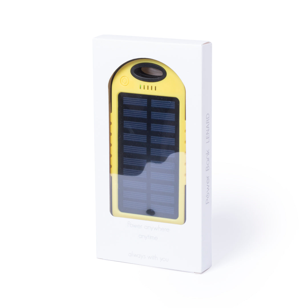 Powerbank Lenard zwart 2 kleuren