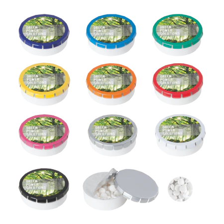 Rond click clack blik mints full colour