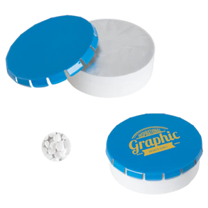 Rond click clack blik mints 72u donkergroen 1 kleur 9981