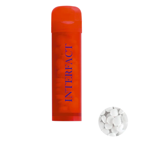 Mintdispenser de luxe donkerblauw onbedrukt 7976