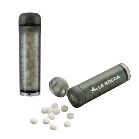 Mintdispenser de luxe 72u transparant 1 kleur 7972