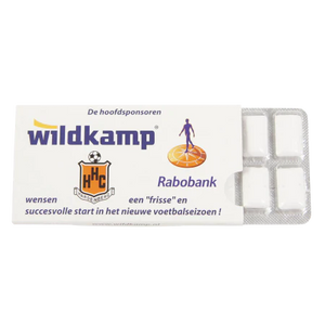 Kauwgum 12 st. in blister bedrukken